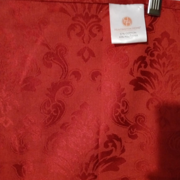 🏤🍅 6 HUNTINGTON RED NAPKINS 🍉🚂 - Picture 5 of 11